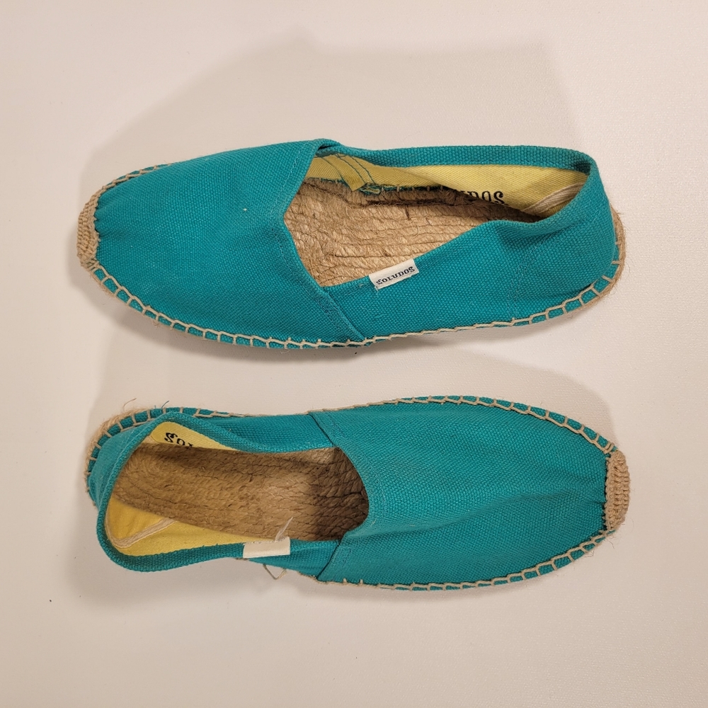 Soludos Dali Espadrille in Emerald - Picture 4 of 6
